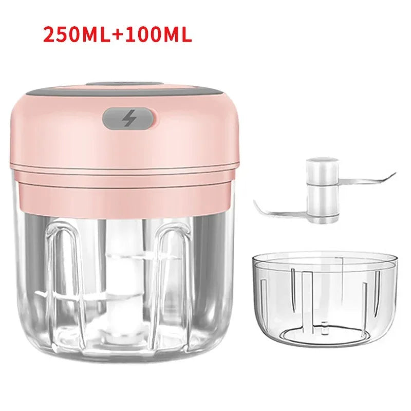 Compact Electric Food Chopper & Grinder